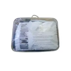 DISTRIONLINE - Funda Elástica Para Sofá 3 Puestos, Negro