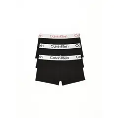 CALVIN KLEIN - Pack negro de 3 bóxers ajustados - Micro Stretch