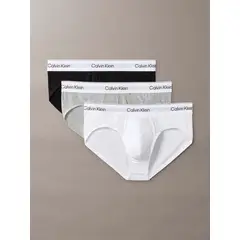 CALVIN KLEIN - Pack multicolor de 3 slips de cadera - Icon Cotton Stretch