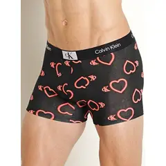 CALVIN KLEIN - Boxer negro valentines trunk - CK96