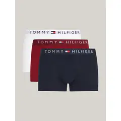 TOMMY HILFIGER - Pack multicolor de 3 calzoncillos Trunk TH Original