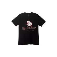 TENNIS - Camiseta negra básica para hombre
