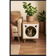 GENERICO - Cama para gato - Pelos y Bigotes