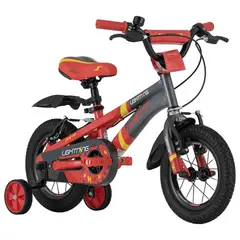 GW - Bicicleta Para Niños Rin 12 Lightning Rojo