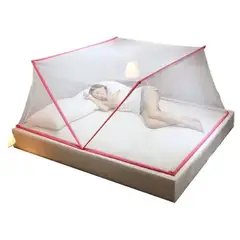 ORIGINAL HEALTH - MOSQUITERO TOLDILLO GRANDE PARA CAMA COLOR ROSA