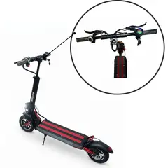 GENERICO - Patineta Scooter Eléctrica Inteligente Vel 40 Km/h Con Casco