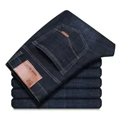 ABC - Pantalon Jean licrado Para Hombre Clasico skinny slim fit comodos