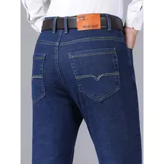 ABC - Pantalon Jean Para Hombre Clasico slim fit comodos livianos