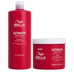 WELLA - Kit Ultimate Repair Shampoo + Mascarilla