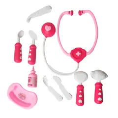 GENERICO - Set Kit Doctora Estetoscopio Juguete Niñas Utencilios