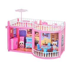 GENERICO - Casa Muñeca Lol Accesorios Interactiva Juguete Niñas