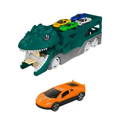 GENERICO - Pista De Carros Garage Dinosaurio Rex Juguete Niños