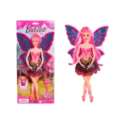 GENERICO - Muñeca Hada Princesa Bailarina Ballet Escarcha Juguete Niña