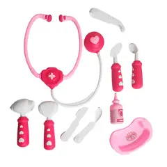 GENERICO - Set Kit Doctora Estetoscopio Juguete Niñas Utencilios