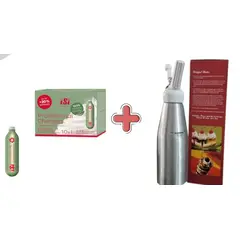 GENERICO - Chantillera de 1 litro y caja de balas x10 isi