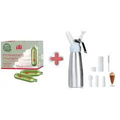 GENERICO - Chantillera de 1 litro y caja de balas x10 isi