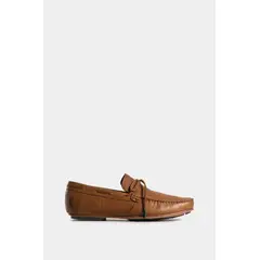 VELEZ - Vélez Mocasines Atacama Cuero Hombre Capellada Tamponado Miel