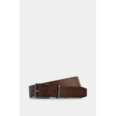 VELEZ - Vélez Cinturón Unifaz Luster De Cuero Para Hombre Punta Trapecio Miel