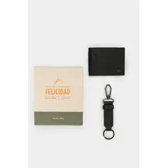 VELEZ - Vélez Kit Billetera Y Llavero De Cuero Vintage