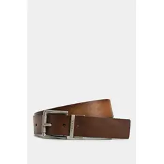 VELEZ - Vélez Cinturón Doble Faz Cuero Nivetz Hombre Punta Trapecio Miel