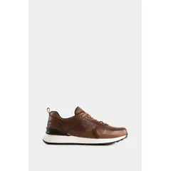 VELEZ - Vélez Tenis Galis 3 De Cuero Liso Para Hombre Cordón Encerado Miel