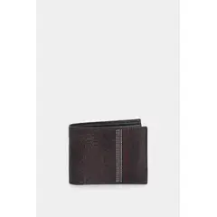 VELEZ - Vélez Billetera Stitch De Cuero Costuras Decorativas