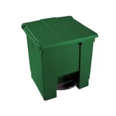 RUBBERMAID COMMERCIAL - Papelera de Pedal Rubbermaid 30 litros Verde 2036023