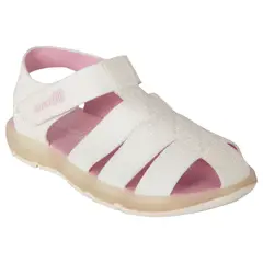 SMARTFIT - Sandalias Planas Lunar Para Niña Pequeña Blanco 200921