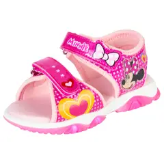 DISNEY - Sandalias Deportivas Con Diseño De Minie Para Niña Pequeña Rosa 201171