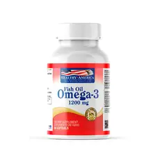 HEALTHY AMERICA - OMEGA 3 FISH OIL X 60 CAPSULAS/