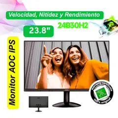 AOC - Monitor IPS 23.8" 24b30h2 Negro
