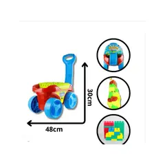 GENERICO - VAGÓN DIDÁCTICO GRANDE 30 PIEZAS 1A2025