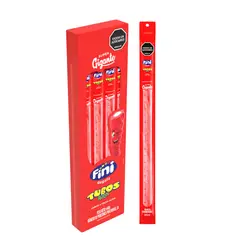 FINI - Dulces Gomas Tubo Gigante Fresa Acida X24unds