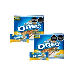 MONDELEZ - Galletas Oreo Golden Vainilla 2 Paq X6 Unds