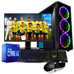 INTEL - Pc Torre Gamer Cpu Core I5 10400T 16GB Ram 1TB Ssd Gt 1030 2gb Led 22FHD