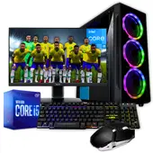 INTEL - Pc Torre Gamer Cpu Core I5 10400T 16GB Ram 2TB Ssd Gt 1030 2gb Led 22FHD