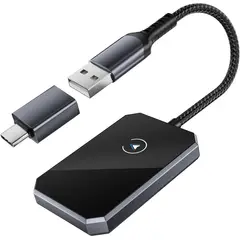 CARLSBRO - Adaptador Inalambrico Carplay Carro Convertidor Apple Android