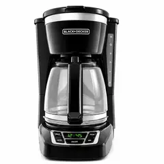 BLACK+DECKER - Cafetera Programable Cm1160b Acero Negro