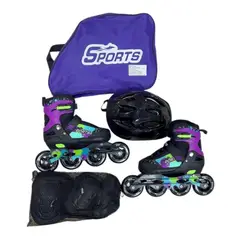 SPORT - Patin Semiprofesional Tipo Teni Morado Talla M