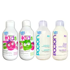 LA POCION - Kit Niños Tratamiento Capilar y Shampoo Y Tratamiento