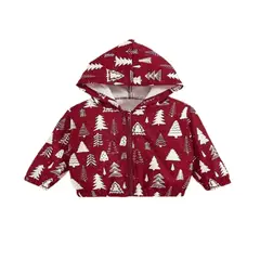 100 - Chaqueta Infantil Color Escarlata