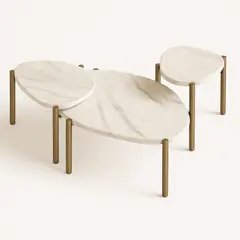 THE LOOP CONCEPT - Set de Mesas Sierra Taupé