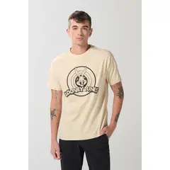 KOAJ - Camiseta de Looney Tunes kaki con cuello redondo Hombre