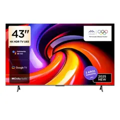 TCL - Televisor iFFALCON 43 4K Smart TV LED 43U65 Google TV