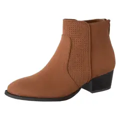 AMERICAN EAGLE - Botines Zippy Para Mujer Cogñac 198030