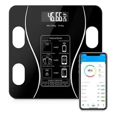 GENERICO - Bascula Para Persona Digital Bluetooth