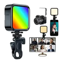 GENERICO - Luz Led RGB Recargable Celular Cámara Portable Fotografía Video