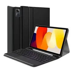GENERICO - ESTUCHE FUNDA Y TECLADO PARA TABLET REDMI PAD 2 PRO 12.1 P' NEGRO