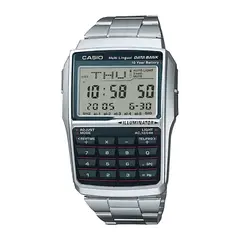 CASIO - Reloj Calculadora Unisex DBC-32D-1A Retro Plateado