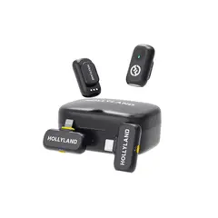 HOLLYLAND - Micrófono Lark A1 Combo Conector Lightning y USB-C